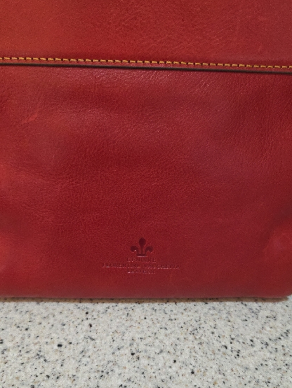 Dooney And Bourk Leather Crossbody Bag in Red - Picture 3 of 7